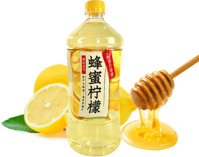 (배터짐) 절대원기 허니 레몬티 드링크 (꿀 레몬음료) 빙차 이온음료 중국음료, 12개, 900ml