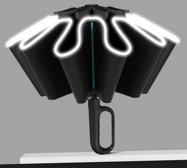 자동 우산 접이식 우산 원터치 강화 여행용 경량 양산 휴대용 손잡이