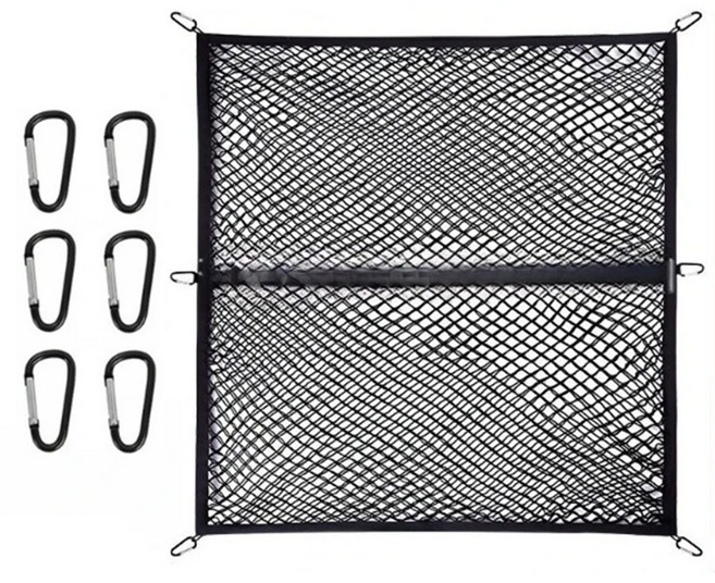 킹콩 픽업트럭 적재함 그물망 트렁크 정리함 카고 러기지 네트, 1개