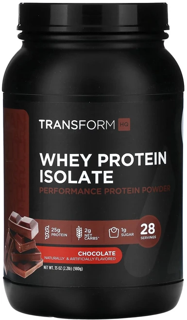 TransformHQ 분리유청단백질 초콜릿 980g(35oz) TransformHQ (트랜스폼HQ), 1개 - 쿠팡