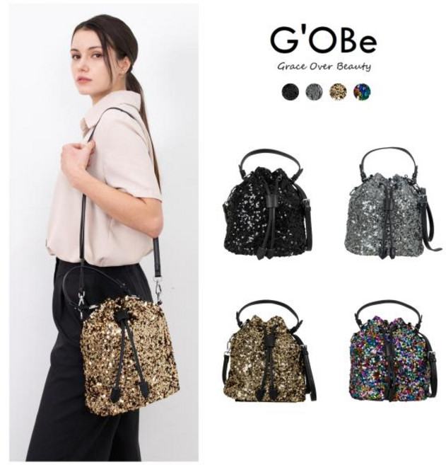 지오베스팽클가방 26년 최신상 지오베 스팽클 크로스백+미니 니트백 2종 세트(공영단독)
