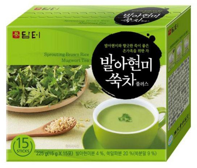 발아현미 쑥차플러스 15gx15T 담터, 15g, 15개입, 1개