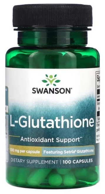 스완슨 L-글루타치온 100mg 캡슐 100정, 1통 - 쿠팡