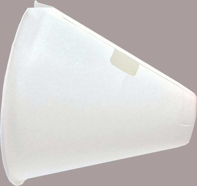 네블라이저 일회용 팁 종이 마스크 깔때기 소량 무지, 100개