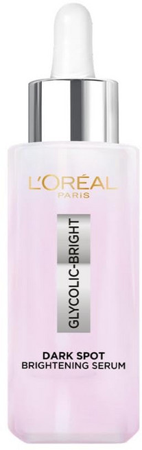 L'Oreal Paris Glycolic Bright 8% [Melasyl + Niacinamide] Face Serum for Brightening Dark Spots 30ml, 1개