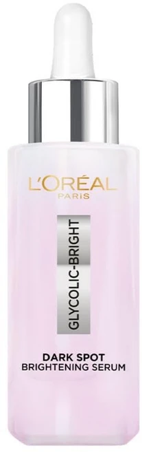 L'Oreal Paris Glycolic Bright 8% [Melasyl + Niacinamide] Face Serum for Brightening Dark Spots 30ml, 1개 - 쿠팡