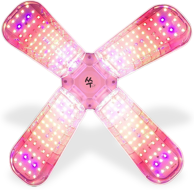 쑤우기 식물등 화분 재배용 LED 조명 식물생장등, 1개