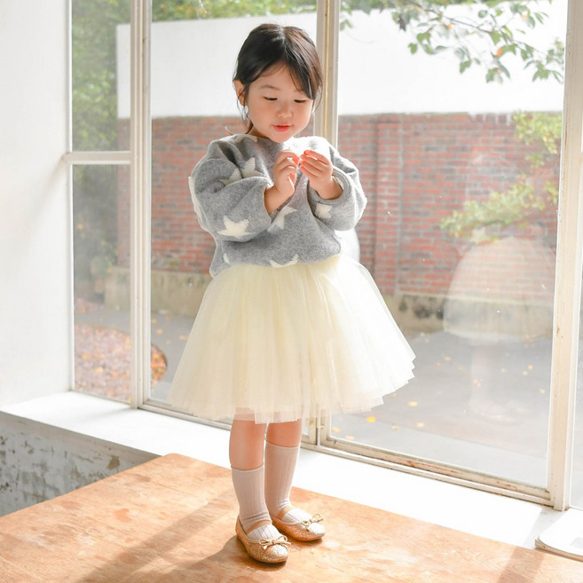 하우웰 샐리아 별 덤블 티 후리스 뽀글 양모