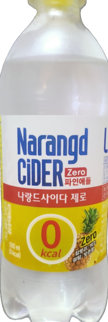 나랑드사이다 제로 파인애플 500ml, 27개
