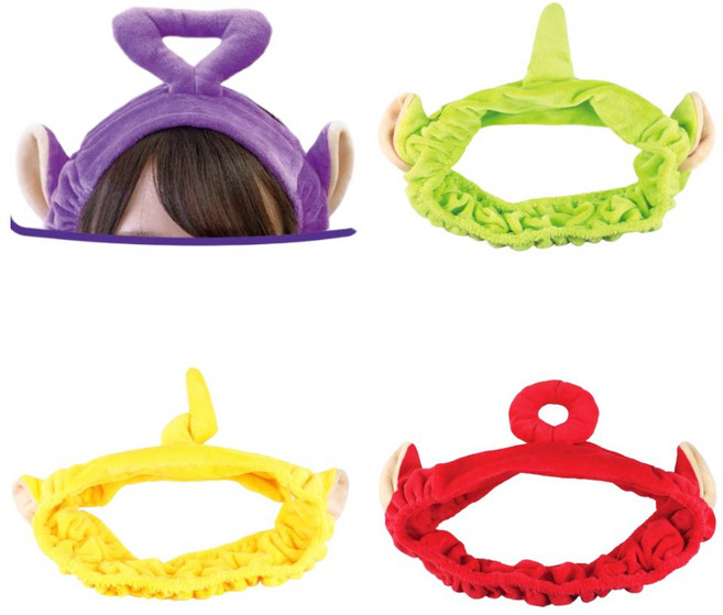 텔레토비 정품 세안밴드 헤어밴드 귀여운 머리띠 파자마파티 우정템 커플템