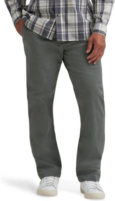 Wrangler Authentics Men's Straight Fit Flat Front Chino