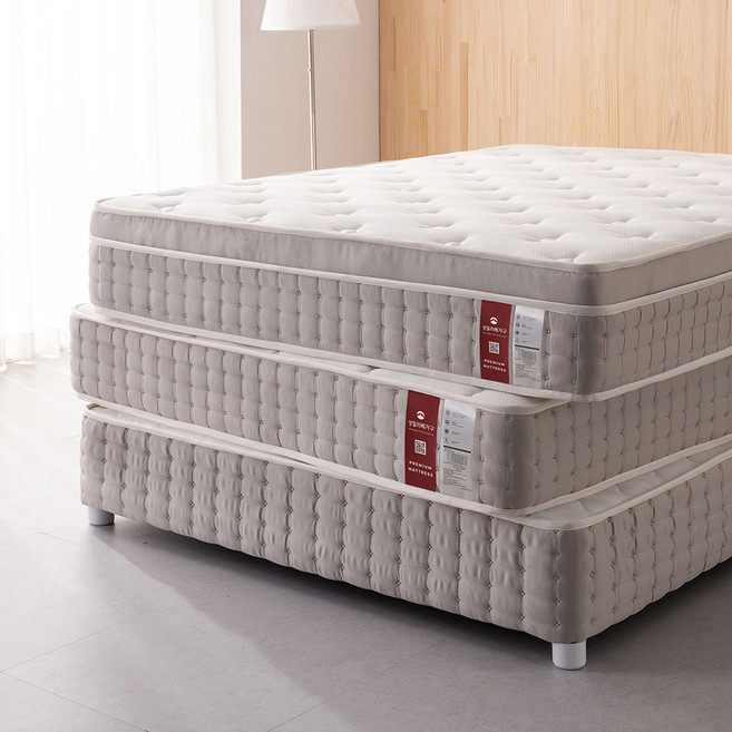 상일리베가구 에센셜 유로탑 독립스프링 매트리스 D, 25cm, 중간 부드러움