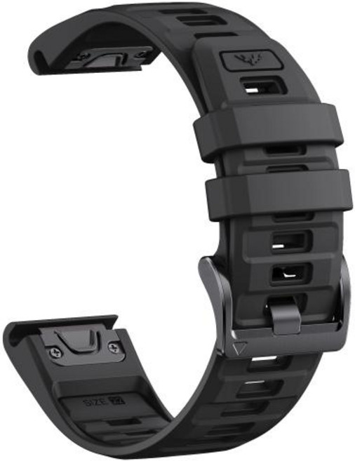 가민 피닉스 ​​8 47mm 51mm E 7 7X 6 6X 5 5X/에픽스 Pro/Enduro 3 퀵핏 22mm 26mm 실리콘 스트랩 팔찌용, 4)black