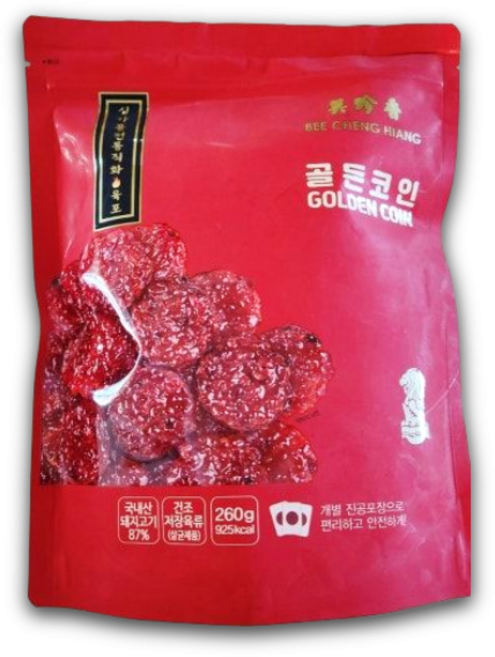 비첸향 골드코인 육포, 260g, 1개