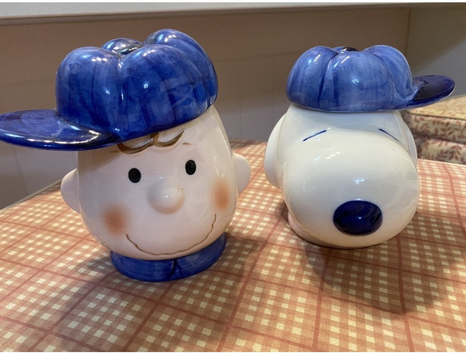 Peanuts 史努比與查理布朗造型陶瓷馬克杯, 1個