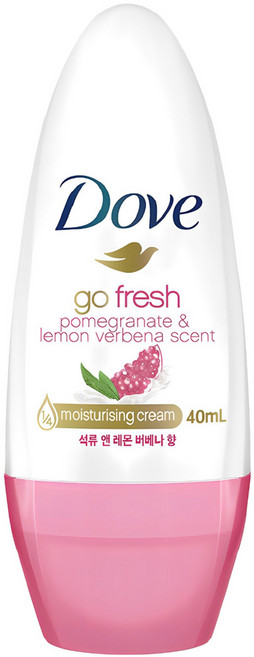 도브 석류 앤 레몬 버베나 향 롤온 데오드란트, 40ml, 1개