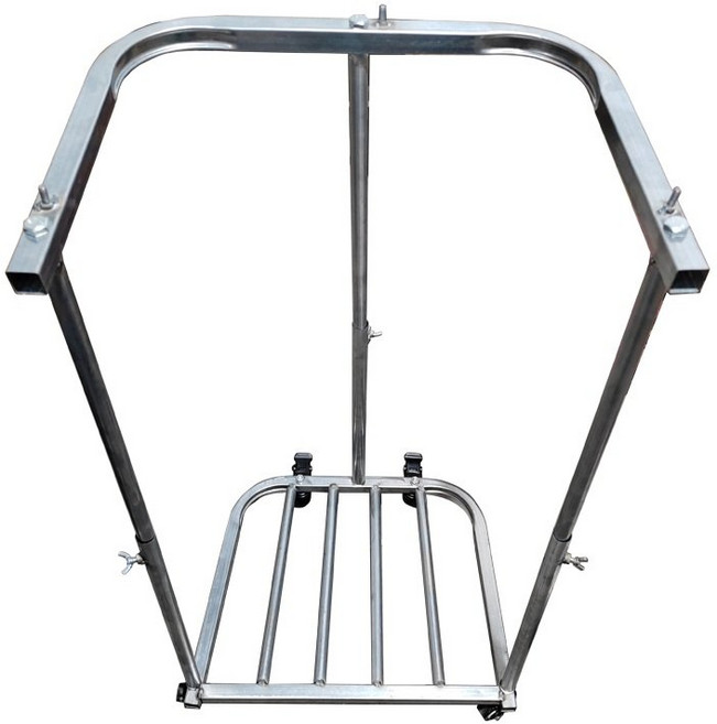 마대걸이 프레임 마대거치대 건설현장 브래킷 재활용, 아연 도금 강철 홀더