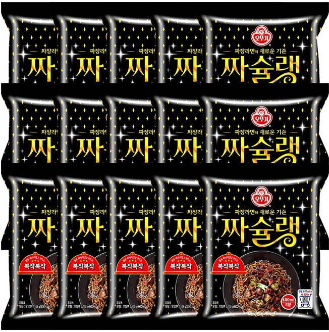 오뚜기 짜슐랭 145g, 15개