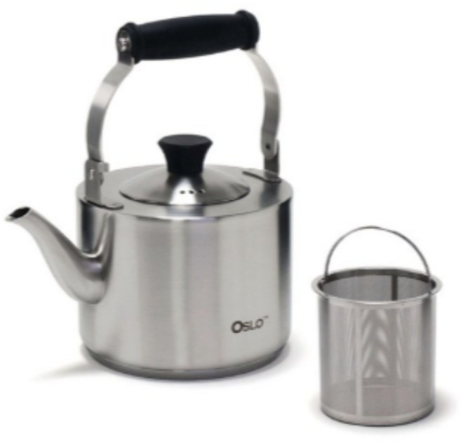 오슬로 인덕션 스텐 차망주전자, 1.5L, SILVER (실버), 20개