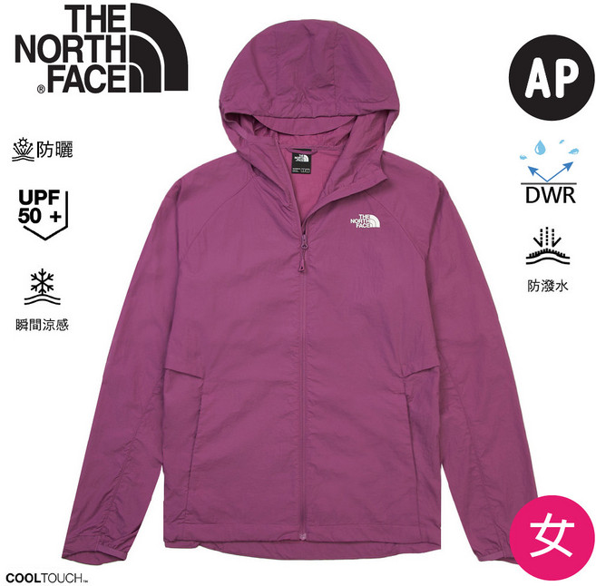 The North Face 女 防風防曬外套 AP