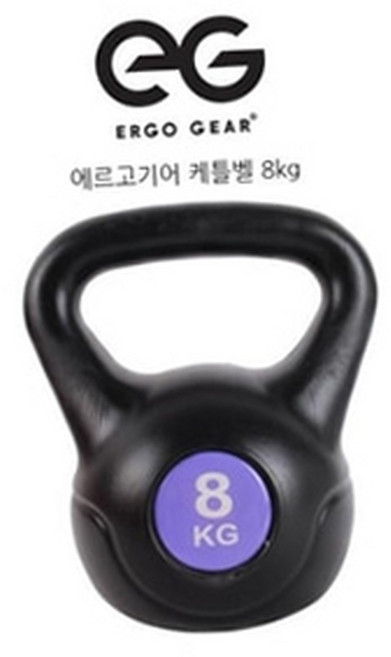 홈트필수템홈트레이닝케틀벨 와이드손잡이근력운동웨이트추 전신밸런스다이어트운동근력추 8KG
