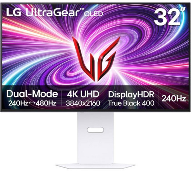LG 32GS95UV 32인치 울트라기어 OLED 게이밍 모니터 4K UHD 1440p 240Hz 0.03ms 응답속도 DisplayHDR True Black 400, [관부가세포함] LG ‎32GS95UV 32인치 Ult