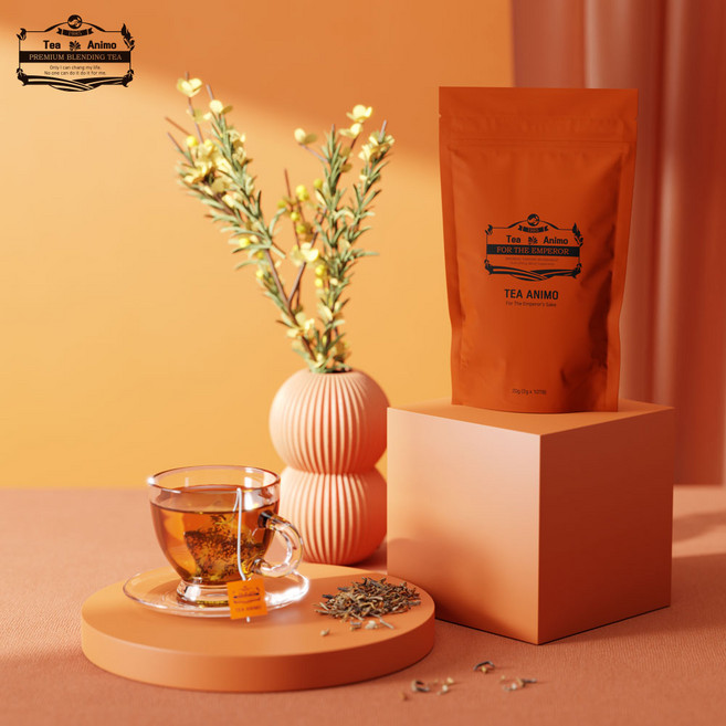 아침이 가벼워지는 차 전세계 3% 공급되는 루이보스클래식 /아니모 시그니처 티(10티백), 1개