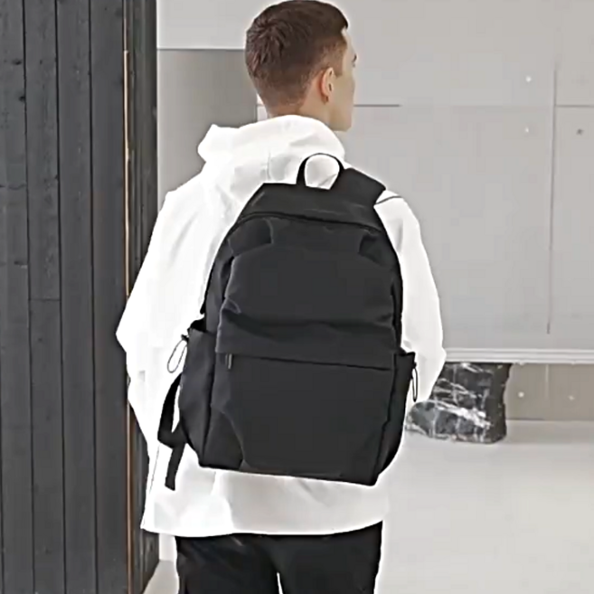 (담앤드솜 공식) 레이어드 백팩 대용량 빅사이즈 방수 남녀공용 등산 백 가방 대형 배낭 학생