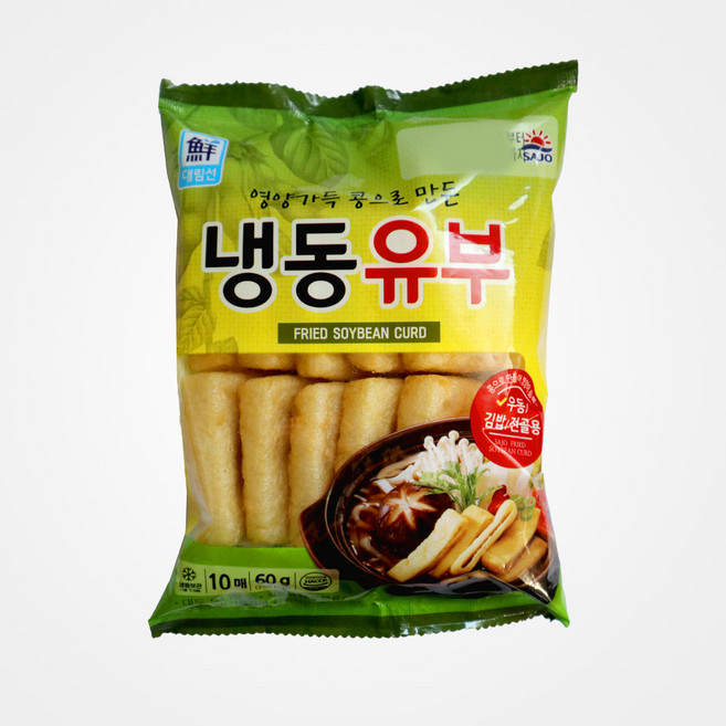 대림선 냉동유부, 5개, 60g