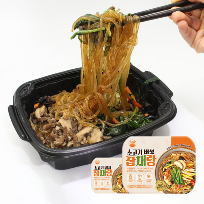 [좋은세상] 소고기버섯 잡채랑 350g+350g, 350g, 상세 설명 참조