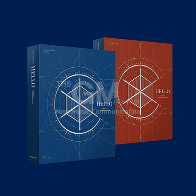 1CD_CIX(씨아이엑스)-2st EP[HELLO]Chapter2.Hello Strange Place_두가지버젼세트(슬리브+커버박스+포토북+스케쥴러+일러스트카드+그룹포토카드+멤버포
