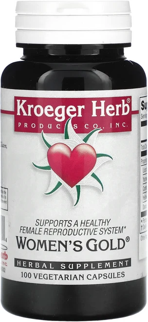몸관리하세요 겨울입니다 Kroeger Herb Co 여성용 Gold 베지 캡슐 100정 특별관리진행, KroegerHerbCo여성용Gold베지캡슐100정, 1 - 쿠팡