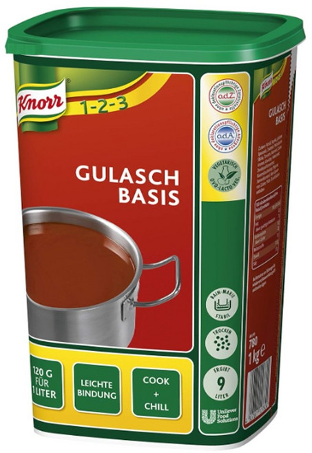 크노르 굴라시 베이스 소스 1kg, 1개, 1g