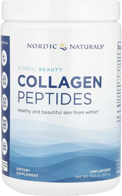 Nordic Naturals 노르딕 뷰티 콜라겐 펩타이드 무맛 300g(10.6oz), NordicNaturals노르딕뷰티콜라겐펩타이드무맛30, 300g, 1개 - 쿠팡
