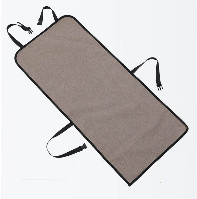 대형견카시트 편안한 강아지콘솔카시트 강아지차시트 차량용 카시트, 1개, 브라운 앞좌석 109x49cm