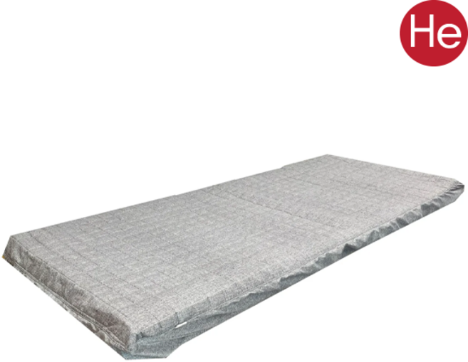 국내산 그레이 누빔베드커버 190X80cm