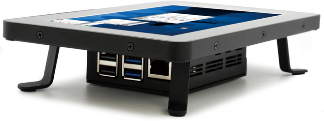 KKSB 라즈베리파이5 터치 디스플레이2용 테스트탑 케이스, 1개