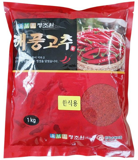 해풍고춧가루(한식용) 1KG㈜청초원, 1kg, 1개