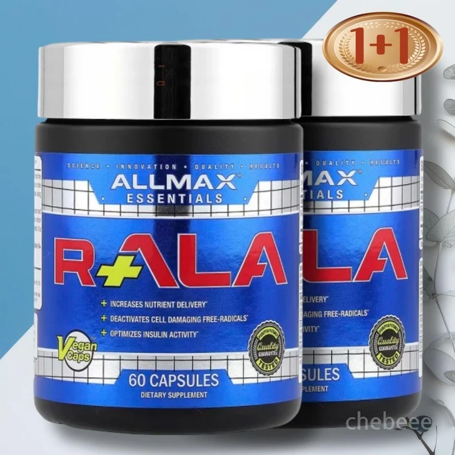 올맥스 활성 알파리포산 R + ALA 60캡슐 2병 - 쿠팡