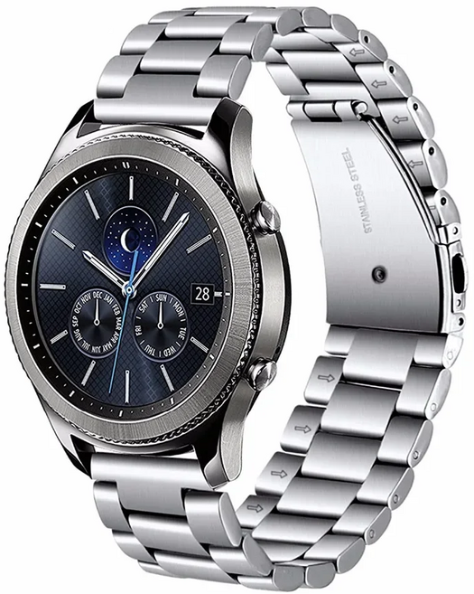 문스와치 스트랩 스틸메탈밴드 시계줄 20mm 해밀턴 세이코 호환