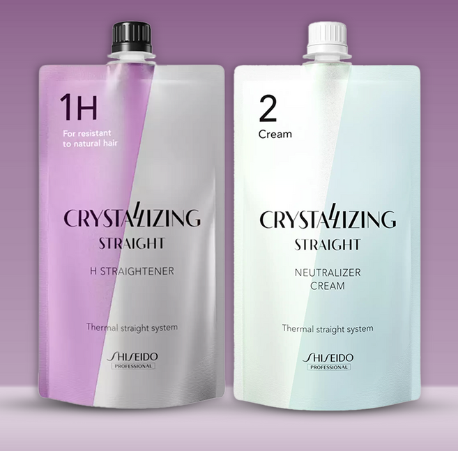 시세이도 매직약 크리스탈라이징 건강모 세트 H 2제포함 크림, 1개