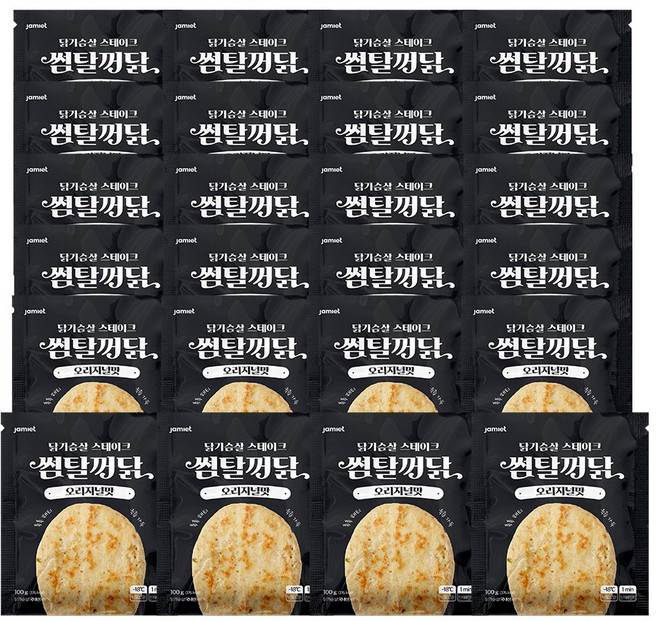 재미어트 썸탈꺼닭 닭가슴살 스테이크 오리지널 맛 (냉동), 100g, 24개
