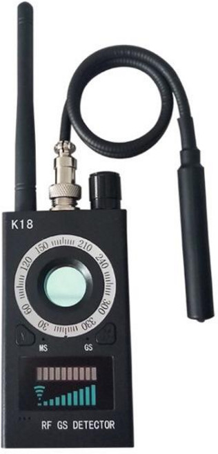 K18 K68 K68S反偷拍偵測器 防偷拍 反監聽 防針孔攝影機 防竊聽, 1個, K18 探測器