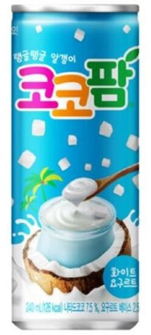 코코팜 화이트 요구르트, 240ml, 6개