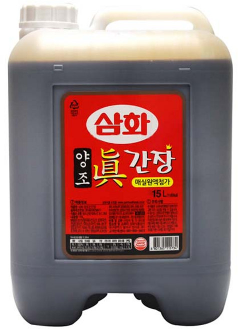 삼화 양조진간장 15L, 1개