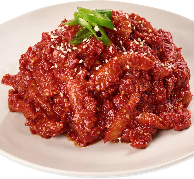 야채없이 홍어만 홍홍홍 홍어만무침 (전국납품) 삭히지않은 새콤달콤 홍어회무침 밀키트, 2개, 300g