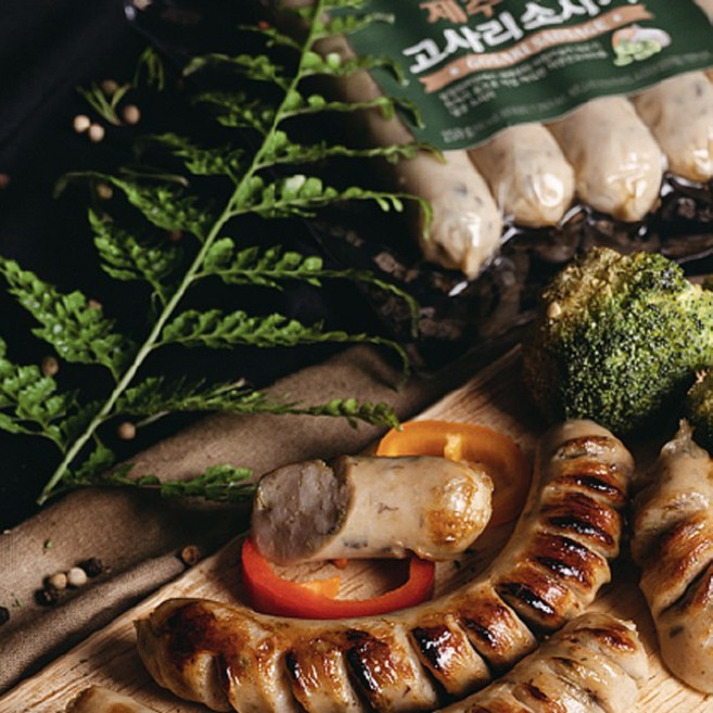 제주 흑돼지 수제햄 실속 선물세트, 4개, 250g