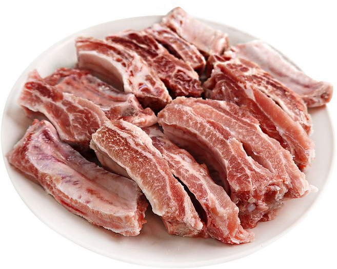 (배터짐) 수입산 돼지 쪽갈비 돼지갈비 절단 (일요일&당일발송), 2kg, 1개