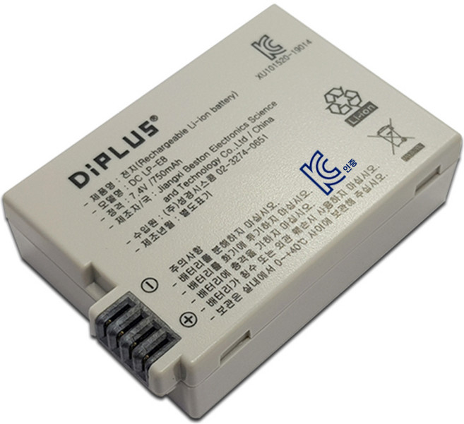 디아이플러스 캐논 LP-E8 호환배터리, DC LP-E8