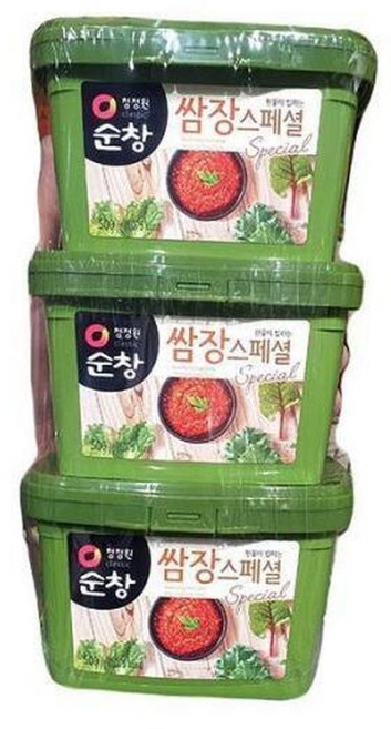 청정원 쌈장스페셜 500g 3개